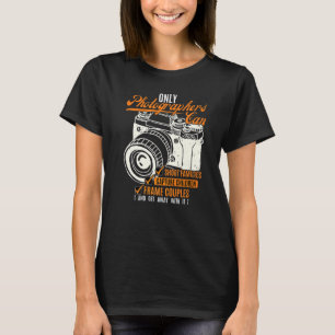 Camera   Grappige Fotografie Uitdrukking Fotograaf T-shirt
