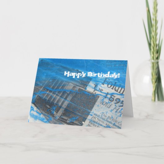 camera, Happy Birthday! Kaart (Voorkant)