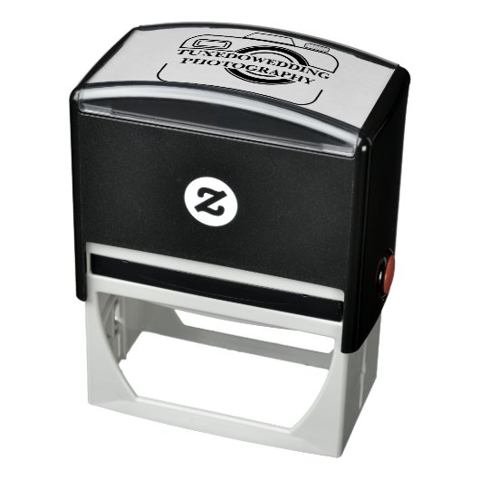 Camera Icon Bruiloft Fotograaf Zelfinking Stamp Zelfinktende Stempel (Product)