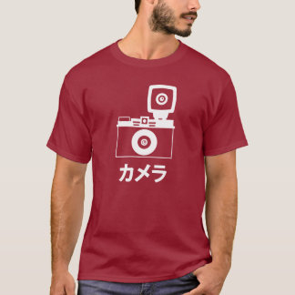 Camera in Katakana (Japanse karakters) T-shirt