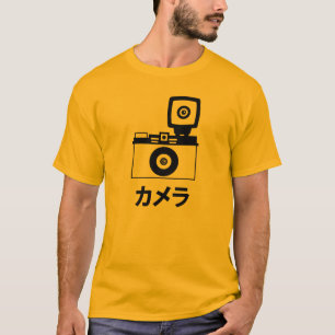 Camera in Katakana (Japanse tekens) T-Shirt