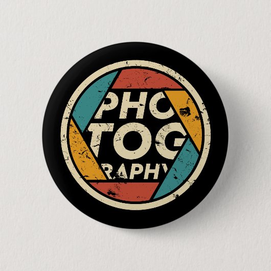  camera-ingang voor retrografie ronde button 5,7 cm (Voorkant)