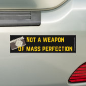 Camera is geen massapon bumpersticker (Op auto)