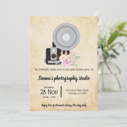 camera kaart (Staand voorkant)