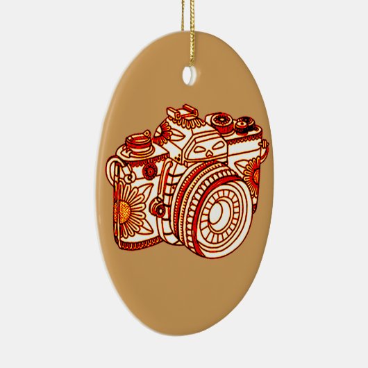 Camera Keramisch Ornament (Rechts)