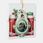  camera kerstfoto keramisch ornament (Rechts)