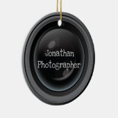 Camera Lens fotografie Design Ornament (Rechts)