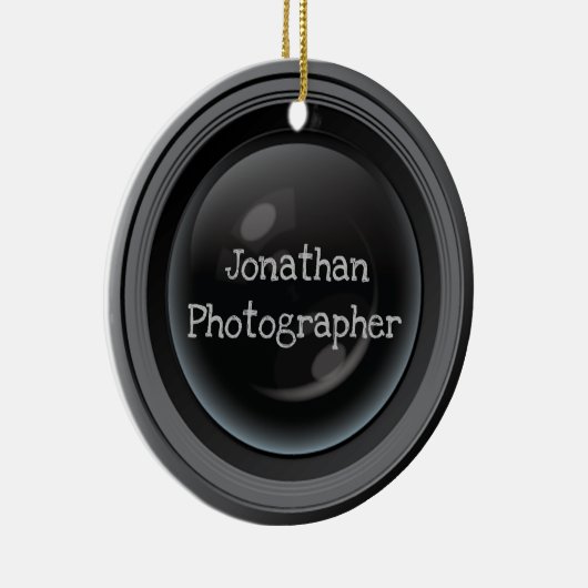 Camera Lens fotografie Design Ornament (Rechts)