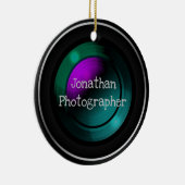 Camera Lens fotografie Design Ornament (Rechts)