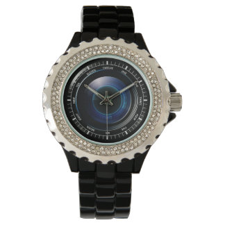 Camera Lens Horloge
