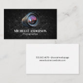 Camera Lens Logo | Fotografie Visitekaartje (Voorkant / Achterkant)