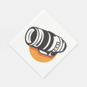 Camera Lens Papieren servetten (Hoek)