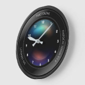 Camera Lens Photography Design Acrylic Wall Clock Grote Klok (Hoek)