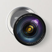 Camera Lens Ronde Button 7,6 Cm (Voorkant /achterkant)