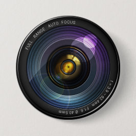 Camera Lens Ronde Button 7,6 Cm