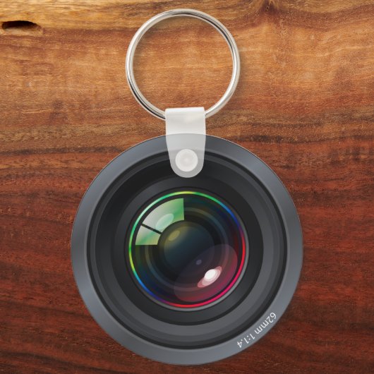 Camera Lens Sleutelhanger (Voorkant)
