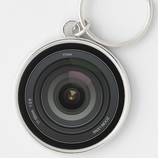 Camera Lens Sleutelhanger (Voorkant)