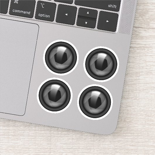 Camera Lens Sticker (Detail)