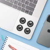 Camera Lens Sticker (Laptop met iPhone)