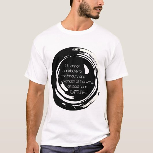 Camera Lens T-Shirt (Voorkant)