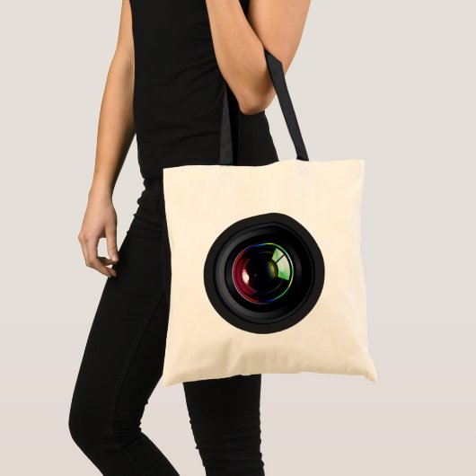 CAMERA LENS TOTE BAG (Voorkant (product))