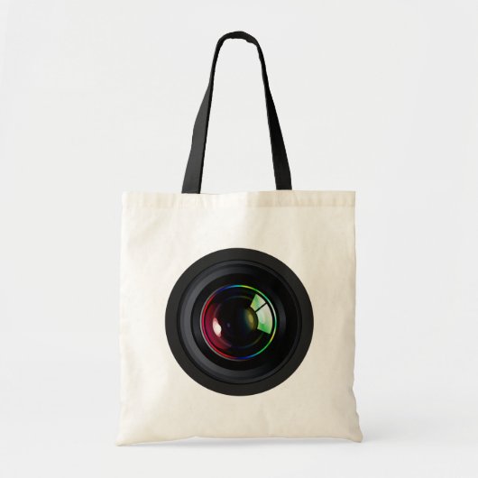 CAMERA LENS TOTE BAG (Voorkant)
