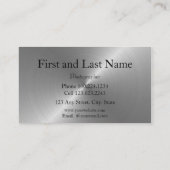 Camera Lens Visitekaartje (Achterkant)