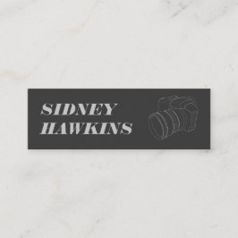 Camera (lijnkunst) | Fotografie Mini Visitekaartje