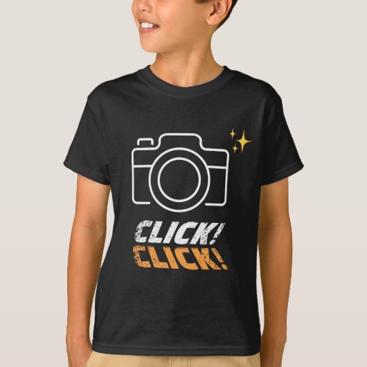 Camera Lijst Lifestyle T-shirt (Voorkant)