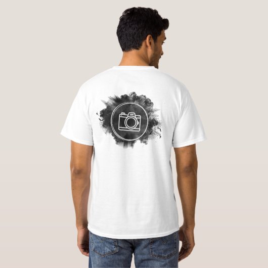 Camera Lover T-shirt, Unisex kledingstuk geverfd S T-shirt (Achterkant volledig)