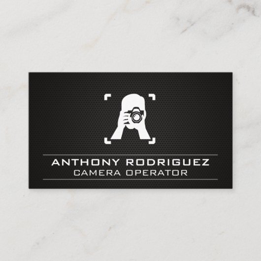 Camera-Man | fotografe Visitekaartje (Voorkant)