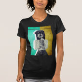  Camera Meisje - Artistieke Collage T-shirt (Voorkant)