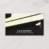 Camera met CCTV-montage, beveiligingscamera Visitekaartje (Voorkant)