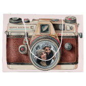  camera met foto groot cadeauzakje (Achterkant)