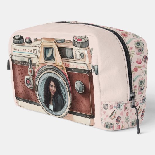  camera met foto toilettasje (Rechterhoek)