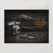 Camera met koffer briefkaart (Voorkant)