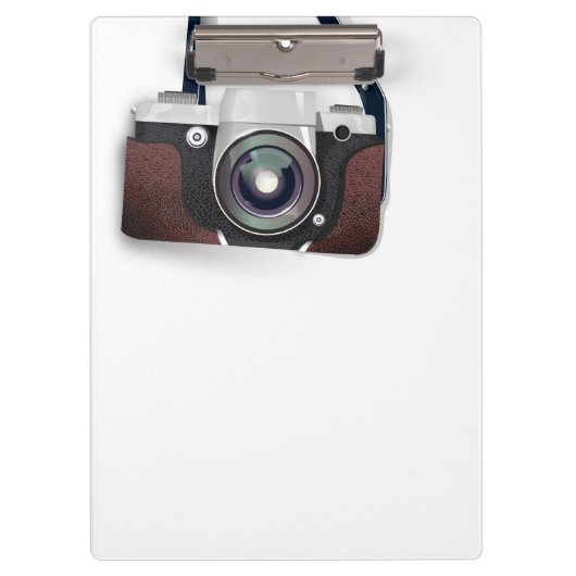 camera met stijl klembord (Voorkant)