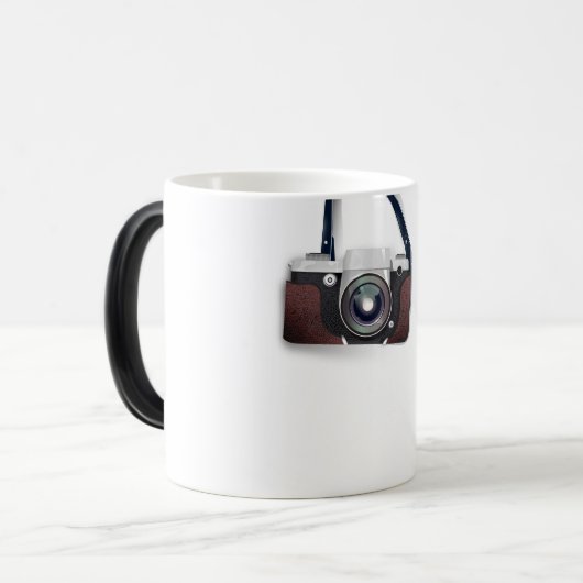  camera met  stijl magische mok (Voorkant links)