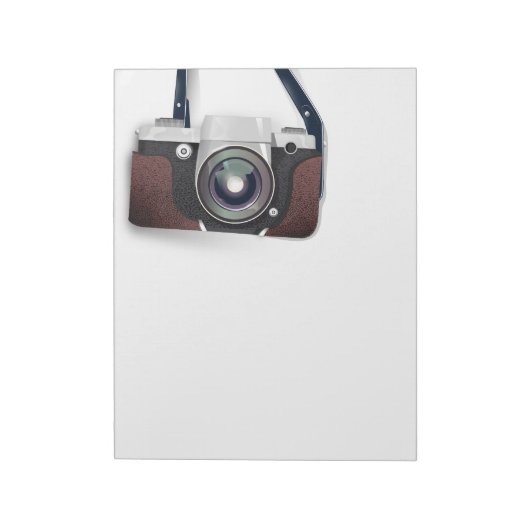  camera met  stijl notitieblok (Linkerzijde)