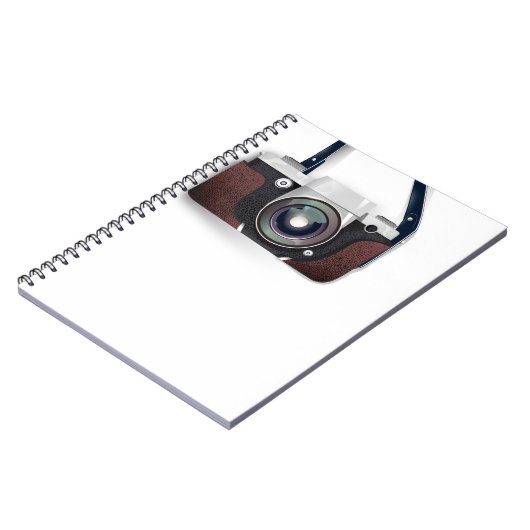  camera met  stijl notitieboek (Linkerzijde)