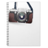 camera met stijl notitieboek (Voorkant)