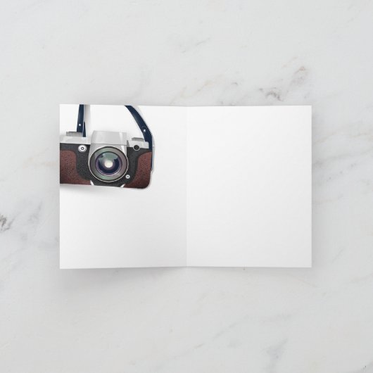  camera met  stijl notitiekaartje (Binnen)