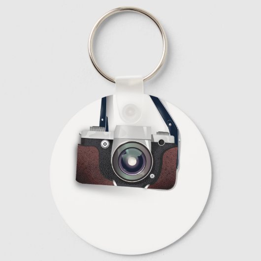 camera met  stijl sleutelhanger (Voorkant)