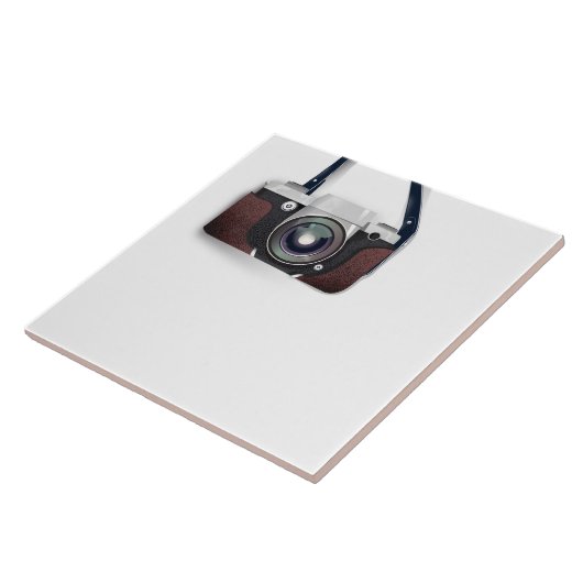  camera met  stijl tegeltje (Zijkant)