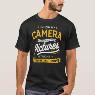 Camera Neemt echt leuke Afbeeldingen fotograaf T-shirt