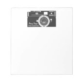 Camera Notitieblok (Voorkant)