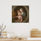 Camera Obscura - Charles Van Loo Fine Art Poster (Keuken)