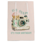  camera | Oh Snap! Medium Cadeauzakje (Achterkant)