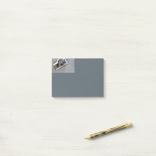  camera op kartonnen post het merkt op post-it® notes (Op bureau)