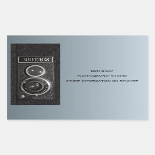  Camera op Naam en Adres Stickers